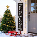 Farmhouse Wooden Welcome Sign Stand - Image 9