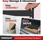 HOMEDANT 47.7" W Deep 5 Tier Heavy Duty Garage Shelving Adjustable Metal Rack - Image 7