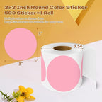 3 Inch Round Color Coding Labels - Image 2