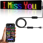 Programmable LED Sign, Scrolling Flexible Advertising Digital Signs, LED Car by GOTUS