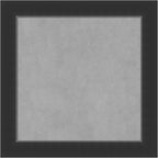 Amanti Art Black Framed Magnetic Board 25x25 Medium Vision Board by AmantiArt