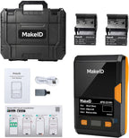 MakeID EP53 Label Maker with Hard Case, Portable Industrial 2" Print Head by MakeID