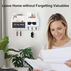 Lwenki Mail and Key Holder – Wall Mount Key Hanger - Image 3