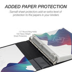 Samsill Economy 1.5 Inch 3 Ring Binder Bulk Pallet, Made in The USA, Round Ring - Image 7