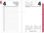 AT-A-GLANCE 2027 Desk Calendar Refill, Daily Desk Pad Refill, 3.5" x 6", Standard, Loose-Leaf (E717T5027)