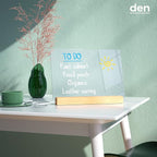Light Up Clear Dry Drase Board 13 x 9 inch - Image 2