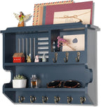 Mutsault Key Holder for Wall, Mail and Key Holder for Home Decor, Key and Mail - Image 3
