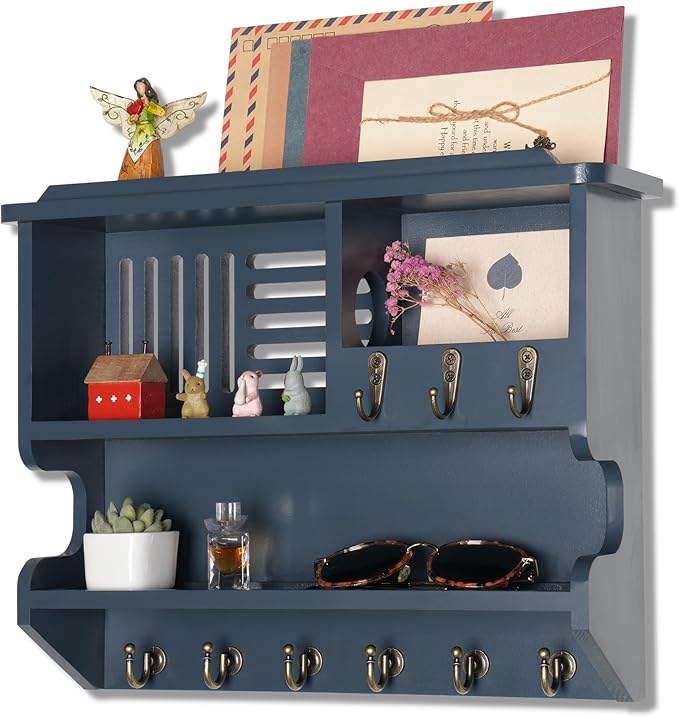 Mutsault Key Holder for Wall, Mail and Key Holder for Home Decor, Key and Mail - Image 3