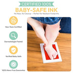 Large Clean Touch Ink Pad for Baby Handprints and Footprints – Inkless Infant - Image 3