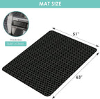 Vicwe Office Chair Mat for Hardwood Floor, Gaming Chair Mats for Hardwood - Image 7