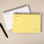 Undated Daily Planner Notebook – Spiral Bound A5, 60 Pages, School & Personal - Image 7