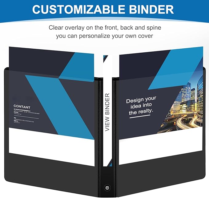 1 inch 3-Ring Binder, Bulk Basic Binders - Image 6