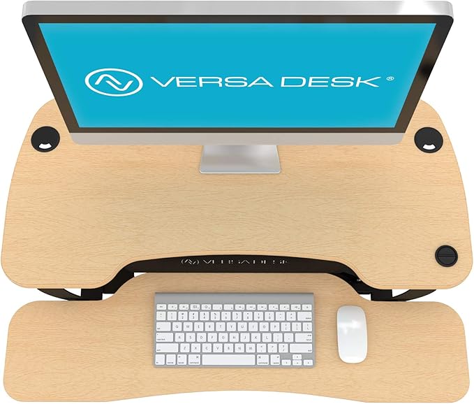 VERSADESK Electric Standing Desk Converter, 36 Inch PowerPro™ Height Adjustable - Image 7