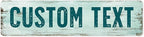Custom Sign, Custom Street Sign, 11 Font Colors, 13 Font Styles, 4 Hole Options by MySignCenter