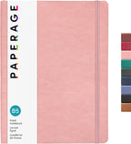 PAPERAGE Softcover Lined Journal Notebook, 176 Pages, Large B5 College Ruled by PAPERAGE