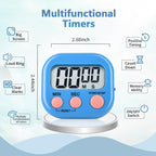 24 Pack Digital Kitchen Timer Magnetic Digital Timer - Image 2