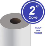 Wide Format Paper 24" x 150' CAD Bond Rolls (24lb | 4 Rolls, 24 In x 150 Ft | 2" Core)