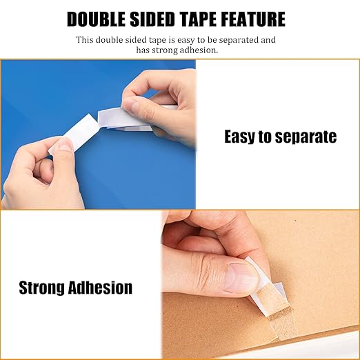 Double Sided Tape for Crafts, Double-Sided Tape for Arts, Scrapbook Supplies - Image 4