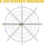 Delgada 12 inch/300mm Digital Angle Finder Tool Stainless Steel Digital - Image 3