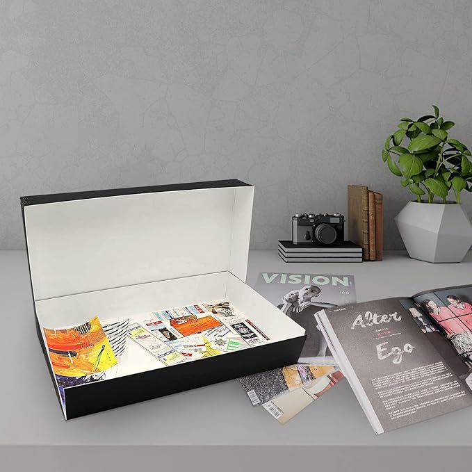 Lineco Museum Archival Storage Box, 11.75x18.25x3 in. Drop Front Design. - Image 8