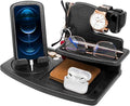 Gifts for Men, Fathers Day Wood Phone Docking Station for Dad, Desk or by EssentialForLife