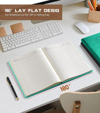 Biuwory Lined Journal Notebook for Women Men, 256 Pages B5 Large Hardcover - Image 6