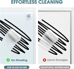 MaxGear Glass Whiteboard Wall Mounted, Frameless Magnetic Dry Erase Board - Image 2