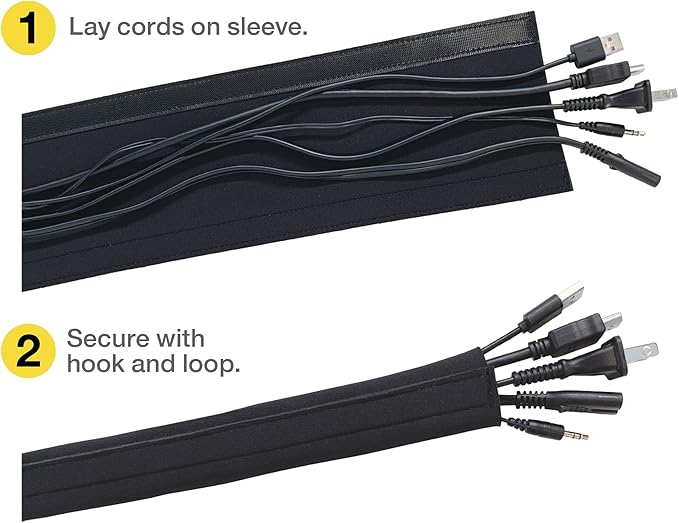 Hook and Loop Cable Sleeve by Wrap-It Storage - Image 5