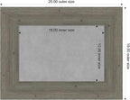 Amanti Art Grey Framed Magnetic Board 19x25 Small Vision Board - Image 4