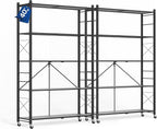 ALANNG 40" W Foldable 5-Tier Storage Shelves by ALANNG