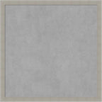 Amanti Art Grey Framed Magnetic Board 26x26 Medium Vision Board by AmantiArt
