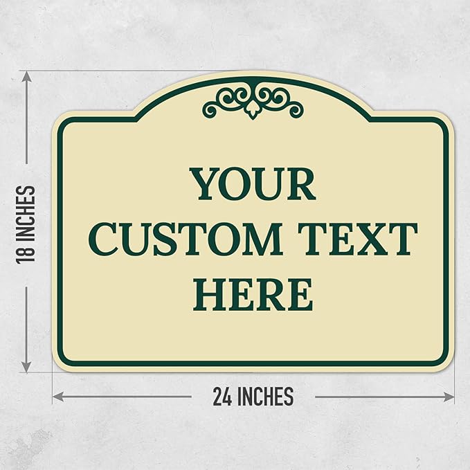 Custom Decorative Sign, Personalized Metal Sign - Image 3