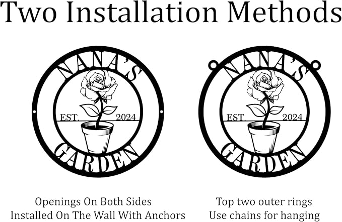Personalized Garden Signs for Outdoors Custom Garden Sign Funny Garden Signs - Image 2