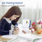 Yunbaoit Visual Timer with Protective Case, Rainbow Disk 60 Minute Countdown - Image 6