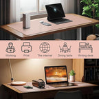 DAWNTREES Desk Mat Protector, PU Leather Desk Pad, Non Slip, Large Mouse Pad - Image 6