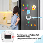 weewooday 24 pcs digital kitchen timer bulk for, package contents