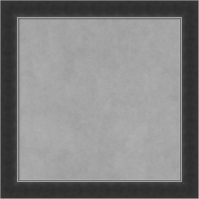 Amanti Art Black Framed Magnetic Board 19x19 Small Vision Board by AmantiArt