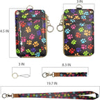 Bolimoss Cute Dog Paw Print ID Card Holder - Image 5