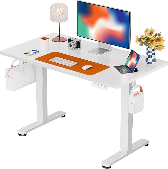 Ergear Height Adjustable Electric Standing Desk, 40 x 24 Inches Sit Stand up by ErGear
