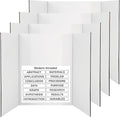 White Tri-Fold Presentation Board 28" X 40" Display Exhibition Board by ENDAY