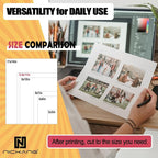 NICKANG Glossy Photo Paper 8.5x11, 53 LB/200 gsm, 30 Sheets, Letter Size - Image 5
