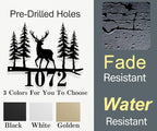 Personalized Metal Deer Address Signs - Image 6