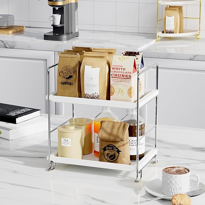 FSyueyun 2-Tier Bathroom Countertop Organizer, Tool-Less Installation Premium - Image 6