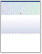 docugard blue/green premier prismatic top high security check, main product view