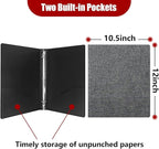 Vienrose 3 Ring Binder 1 Inch Round Rings - Image 5