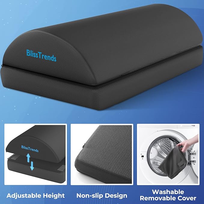 BlissTrends Foot Rest for Under Desk at Work-Versatile Foot Stool - Image 4