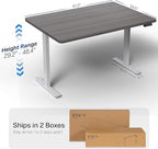 VIVO Electric 48 x 30 in Standing Desk, Memory Height Adjustment, 1B Series - Image 3