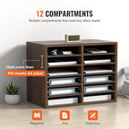 VEVOR Literature Organizers, 12 Compartments Office Mailbox - Image 4