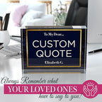 Custom Acrylic Sign Personalized, Custom Desk Name Plate, 18 Styles, - Image 5