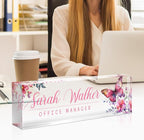 SalaGraphics Desk Name Plate Personalized, Custom - Image 4
